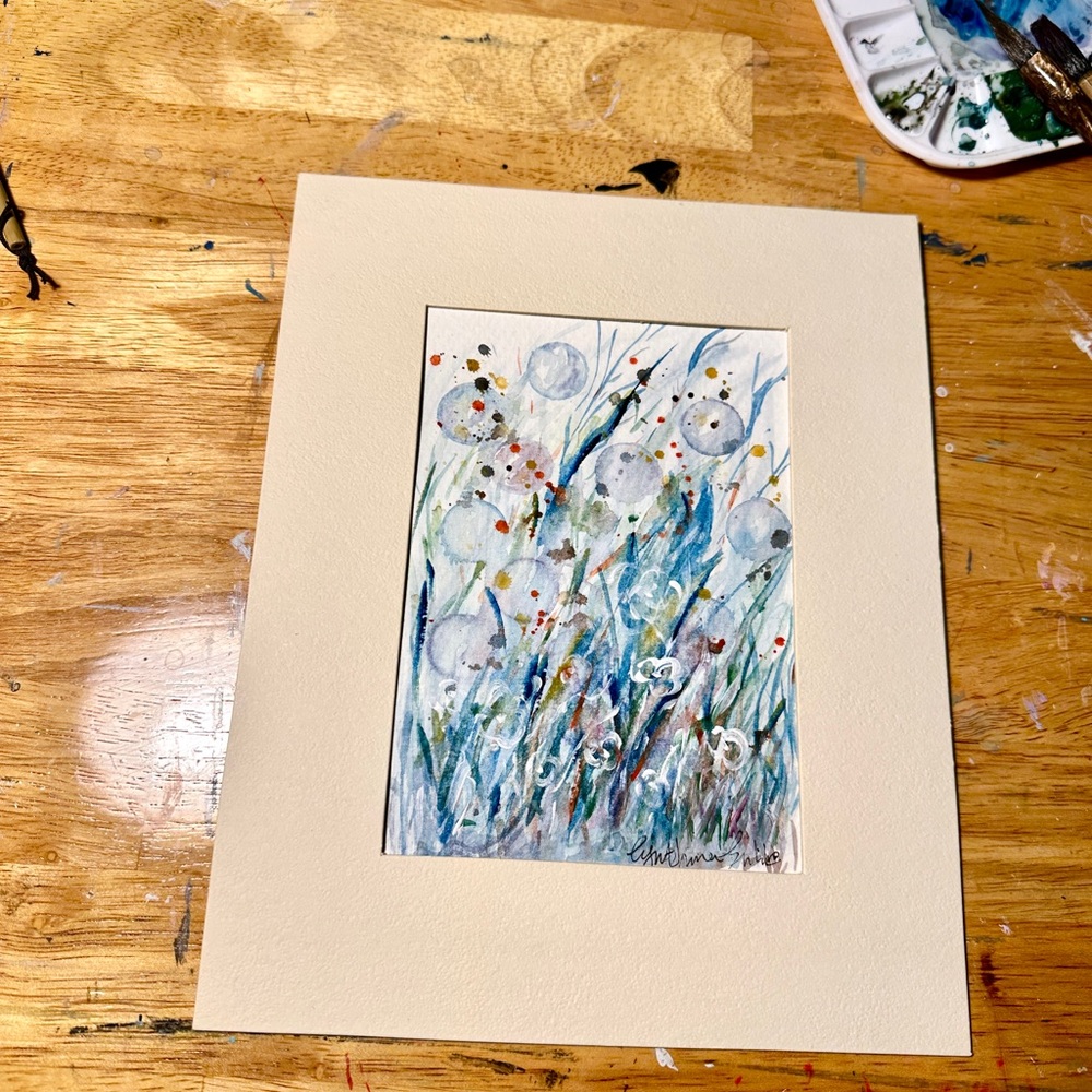Original Abstract Watercolor Art